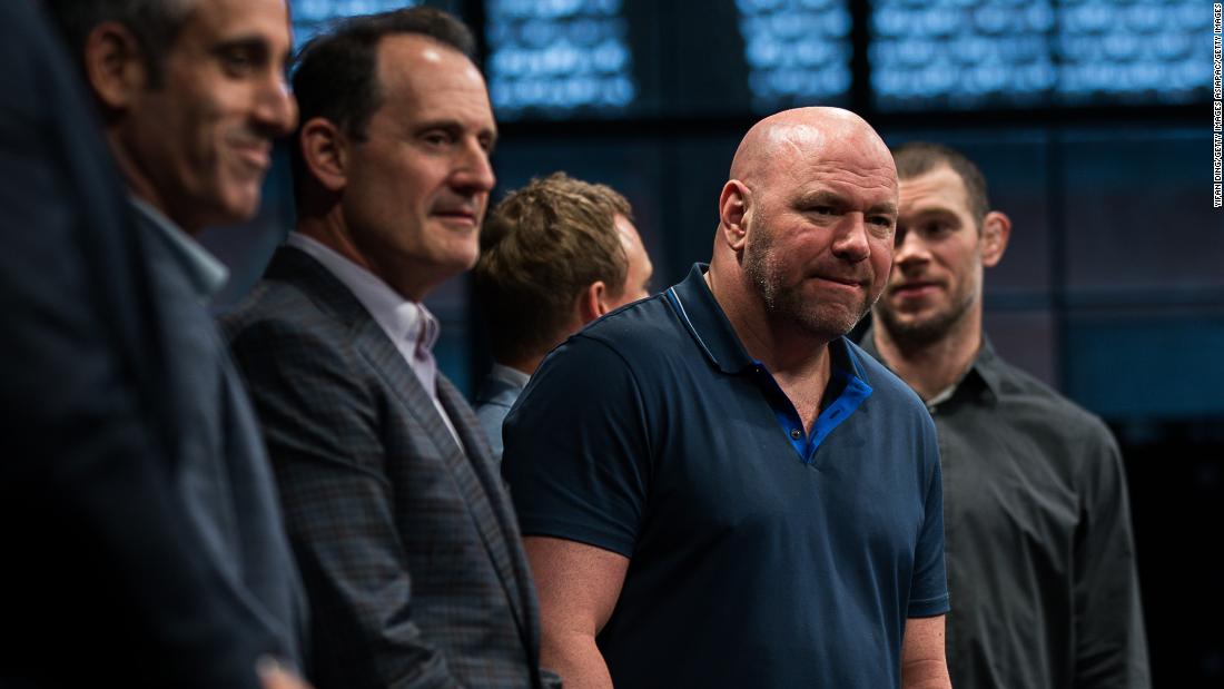 UFC: `` Ho un'isola privata '', dice Dana White mentre si prepara per il prossimo evento