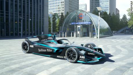 La Formula E rivela un nuovo design automobilistico con pinne simili a squali
