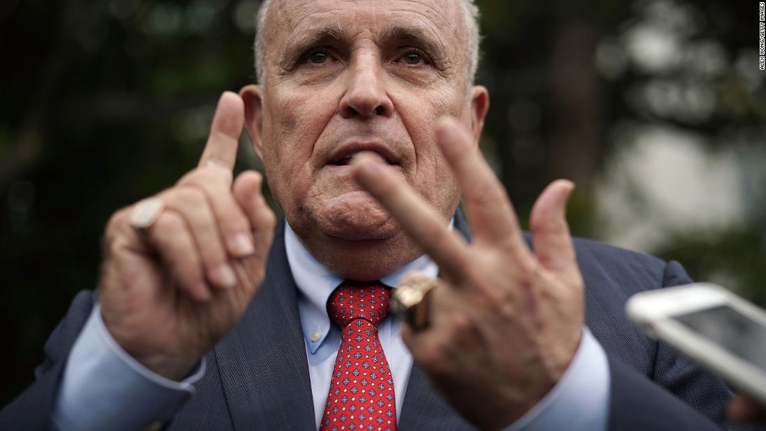 Rudy Giuliani ha forse detto la cosa più stupida del coronavirus