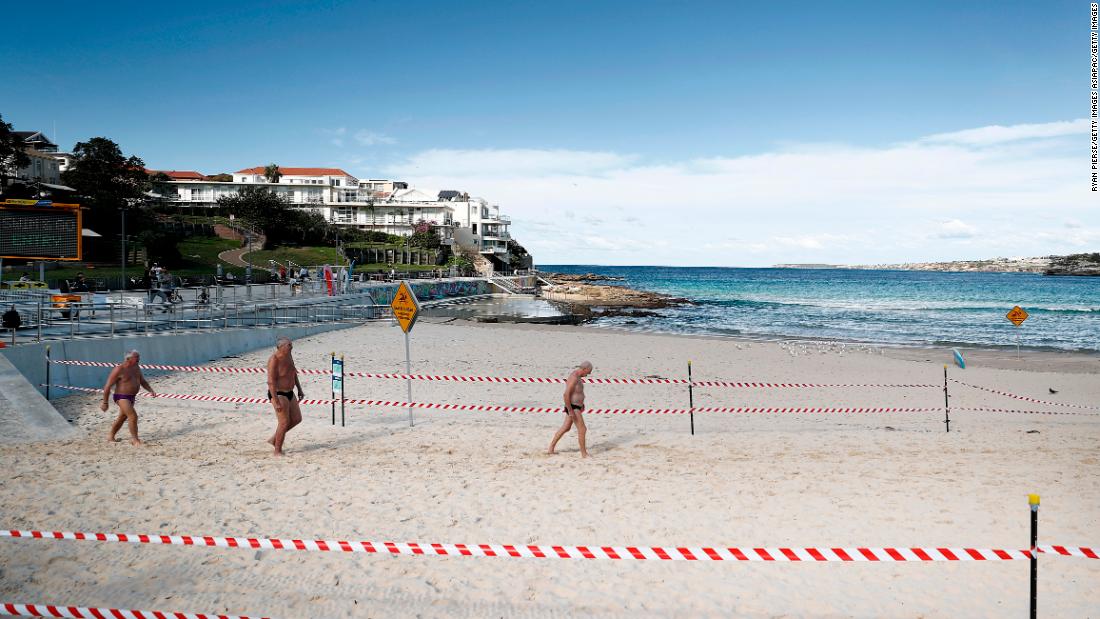 Australia closes beaches amid coronavirus