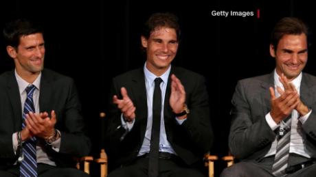 Djokovic, Nadal e Federer hanno 56 grandi slam tra di loro.