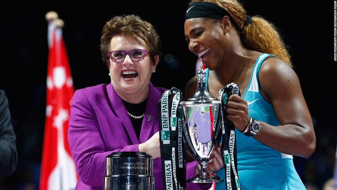 Billie Jean King afferma che Record Breaker Serena Williams dovrebbe vedere la pausa tennis come "Altro"