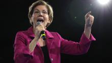 Senatrice del Massachusetts Elizabeth Warren