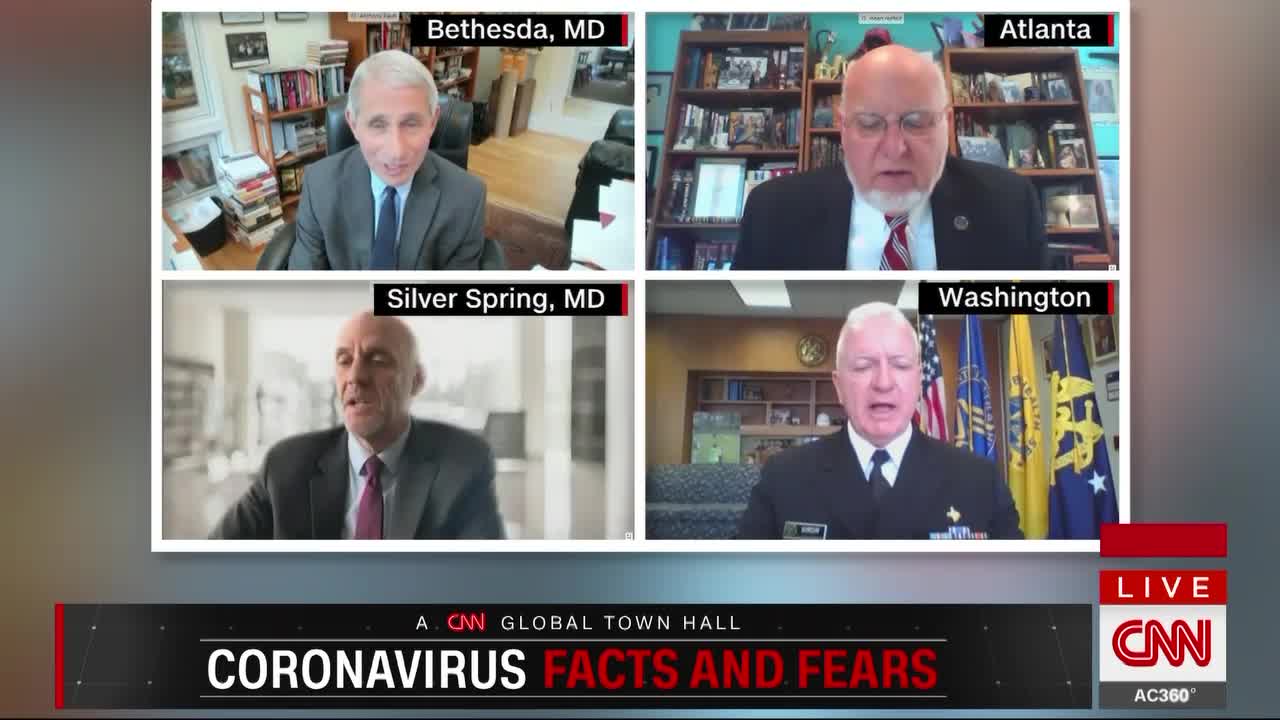 La Casa Bianca rifiuta di avere membri della Task Force del Coronavirus al Municipio mondiale della CNN
