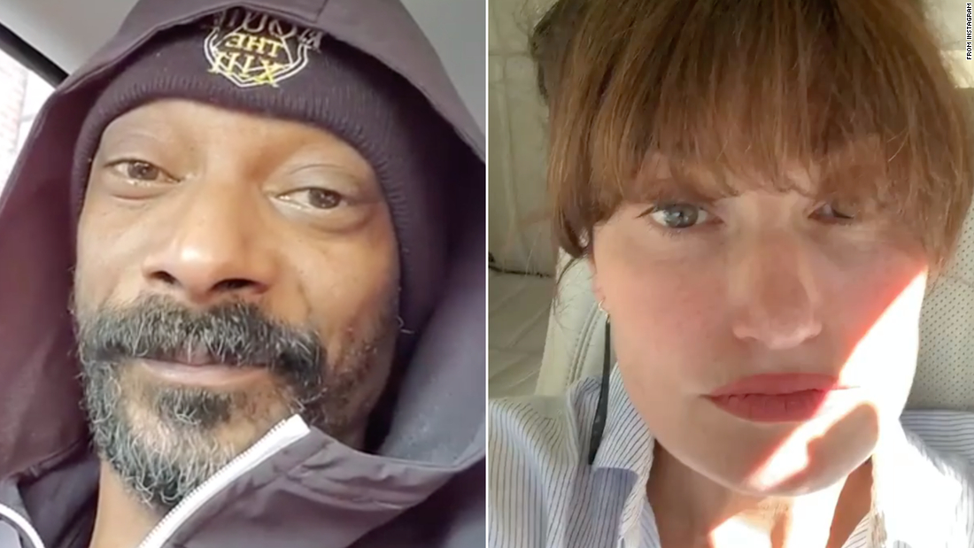 Snoop Dogg usa "Frozen" per incoraggiare le persone a "lasciarsi andare" - e Idina Menzel risponde