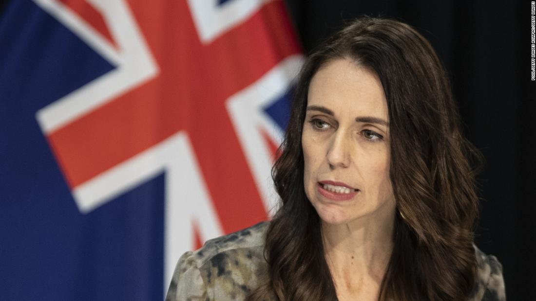 See Jacinda Ardern react to earthquake during live interview