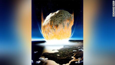 L'asteroide che ha distrutto la maggior parte delle vite sulla Terra era un focolaio di batteri. Furono i primi organismi a rimbalzare 