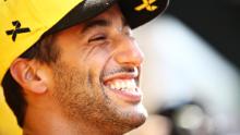 Ricciardo parla ai media nel paddock prima del Gran Premio d'Austria al Red Bull Ring il 27 giugno 2019 a Spielberg.
