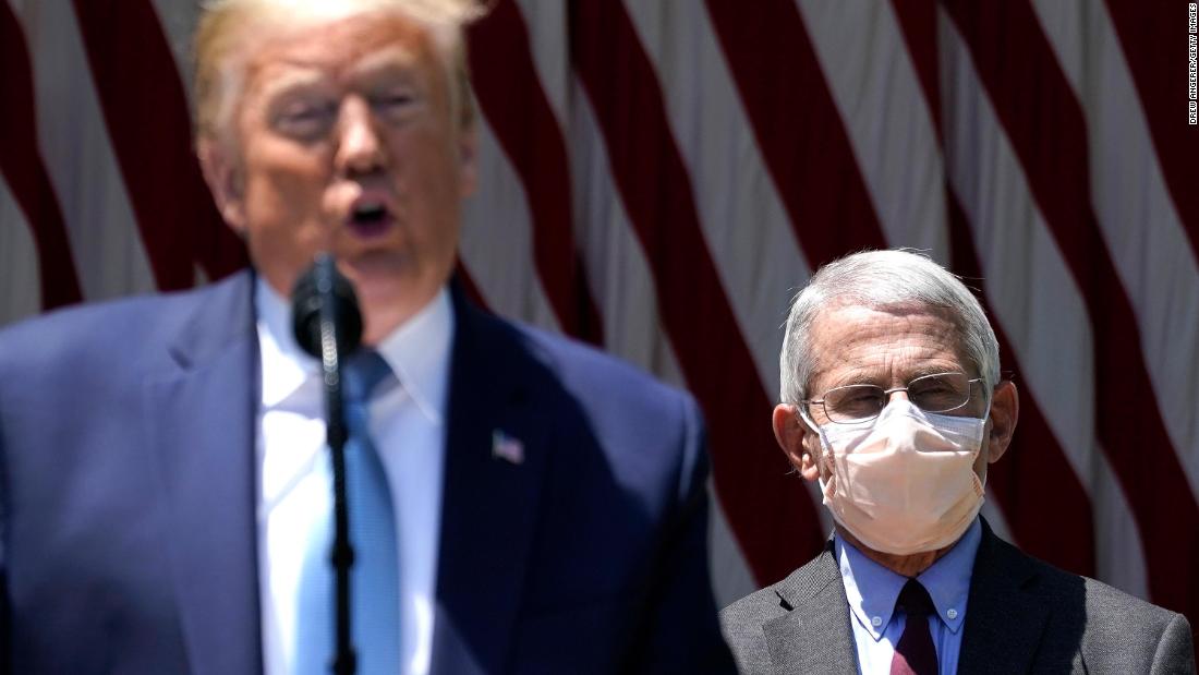 Trump takes jab at journalist for wearing mask