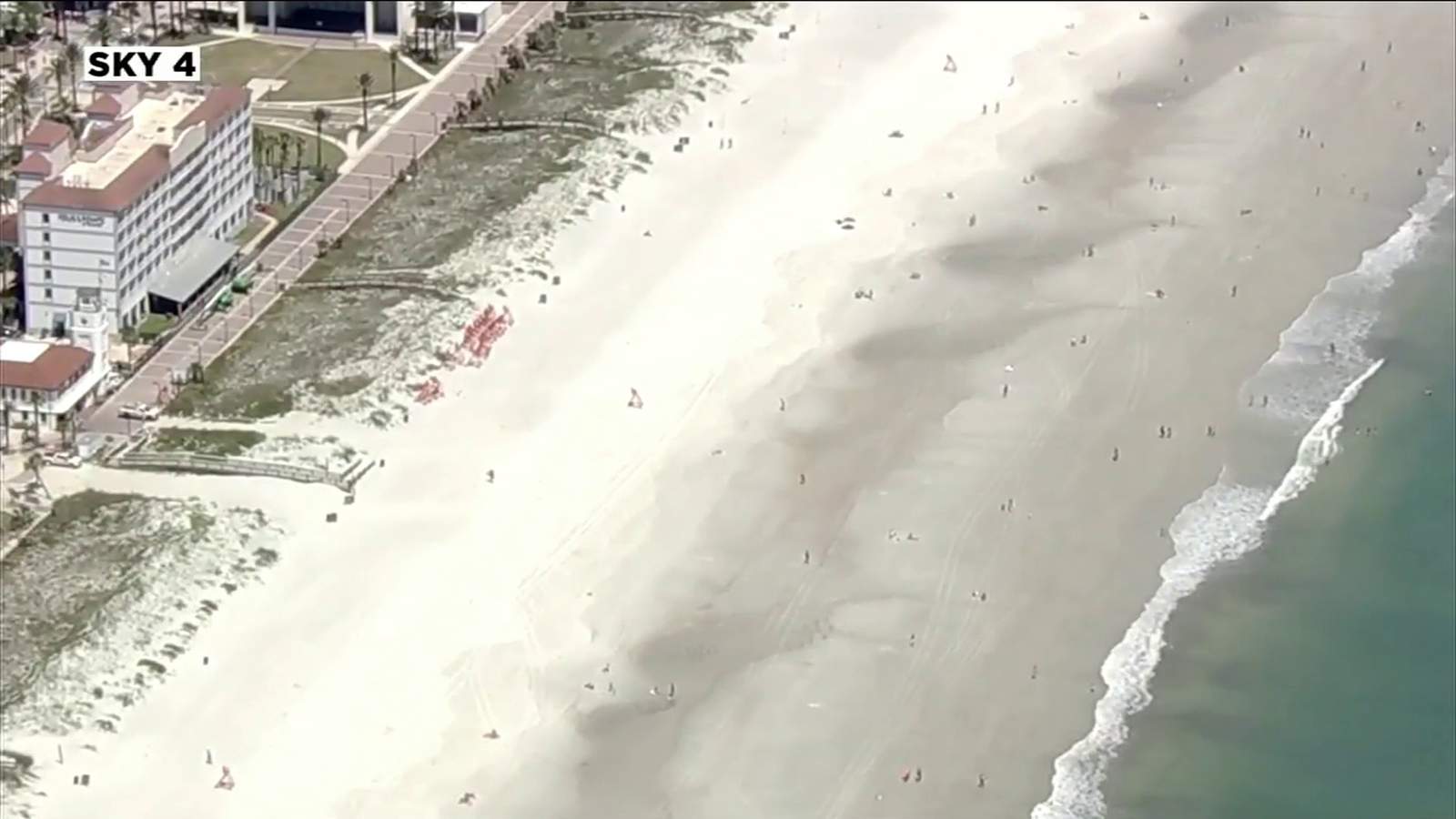 Le restrizioni sollevate sulla spiaggia di Duval County per riaprire