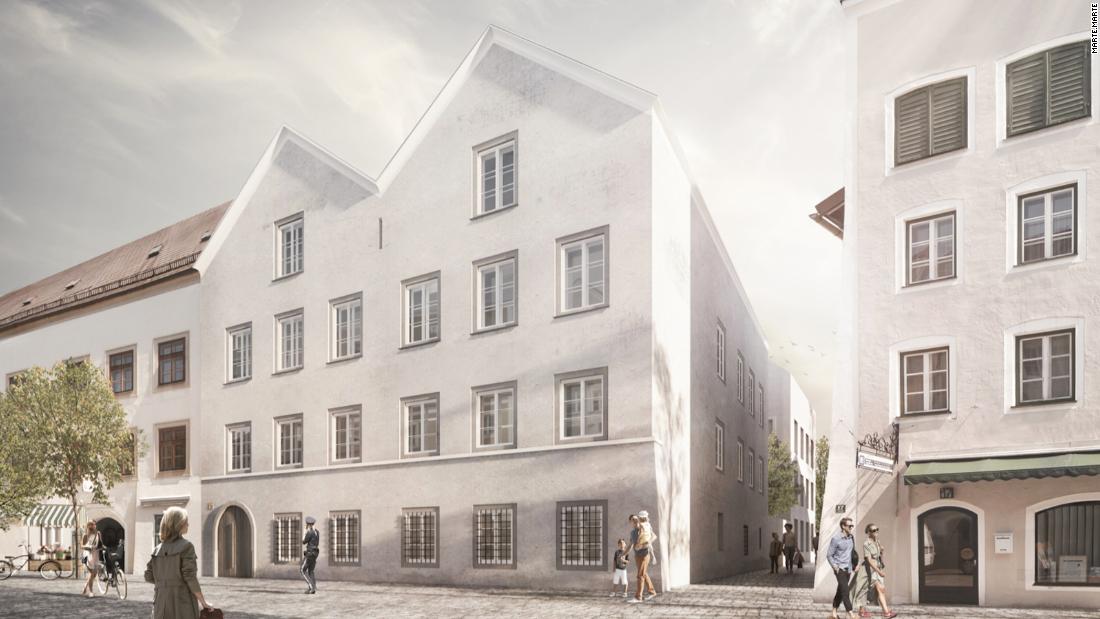Gli architetti austriaci trasformano il luogo di nascita di Hitler in una stazione di polizia