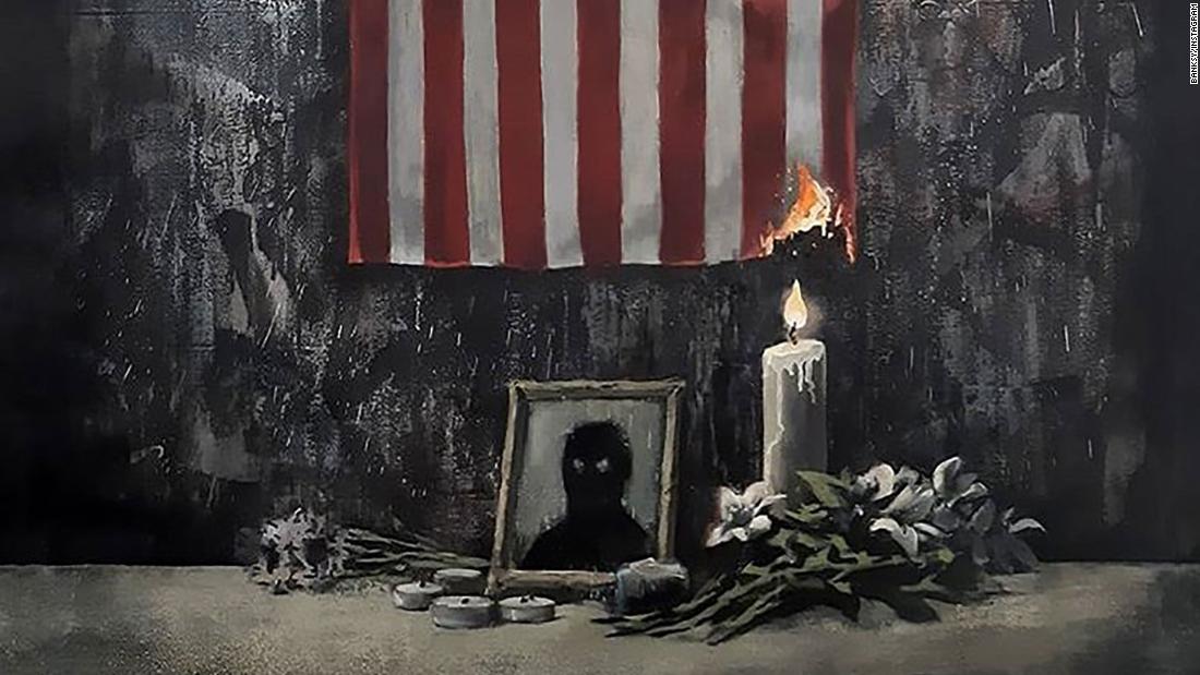 Banksy condivide i nuovi lavori a supporto di Black Lives Matter