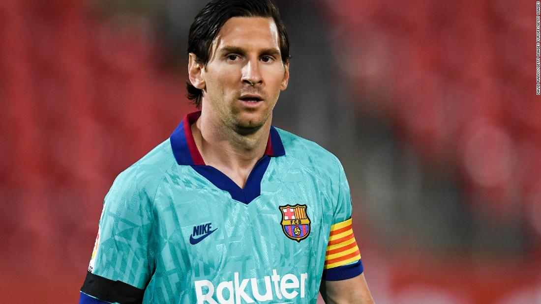 Lionel Messi segna la prima partita di ritorno per il Barcellona