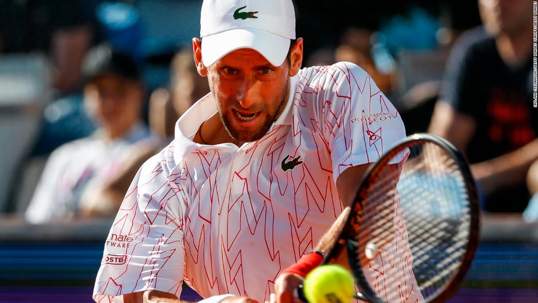 Novak Djokovic risulta positivo al coronavirus dopo l'evento Adria Tour