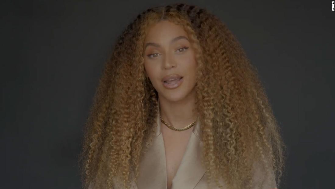 Beyoncé tiene un potente discorso di apertura