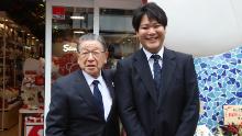 Il presidente Sanrio Shintaro Tsuji consegna l'azienda al nipote Tomokuni Tsuji.