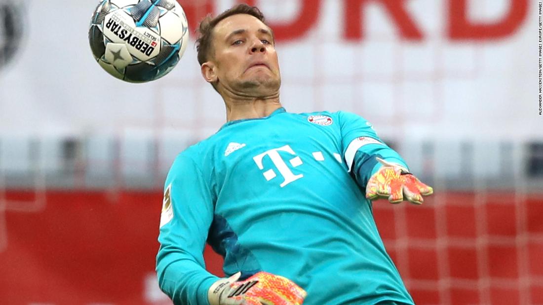 Manuel Neuer: il portiere del Bayern Monaco rivela com'è giocare nei `` giochi fantasma '' del calcio