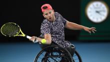 Dylan Alcott torna alla finale per singoli su sedia a rotelle maschile agli Australian Open.