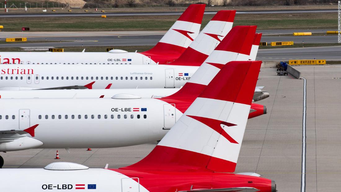 Austrian Airlines replaces short flights with trains as part of government bailout