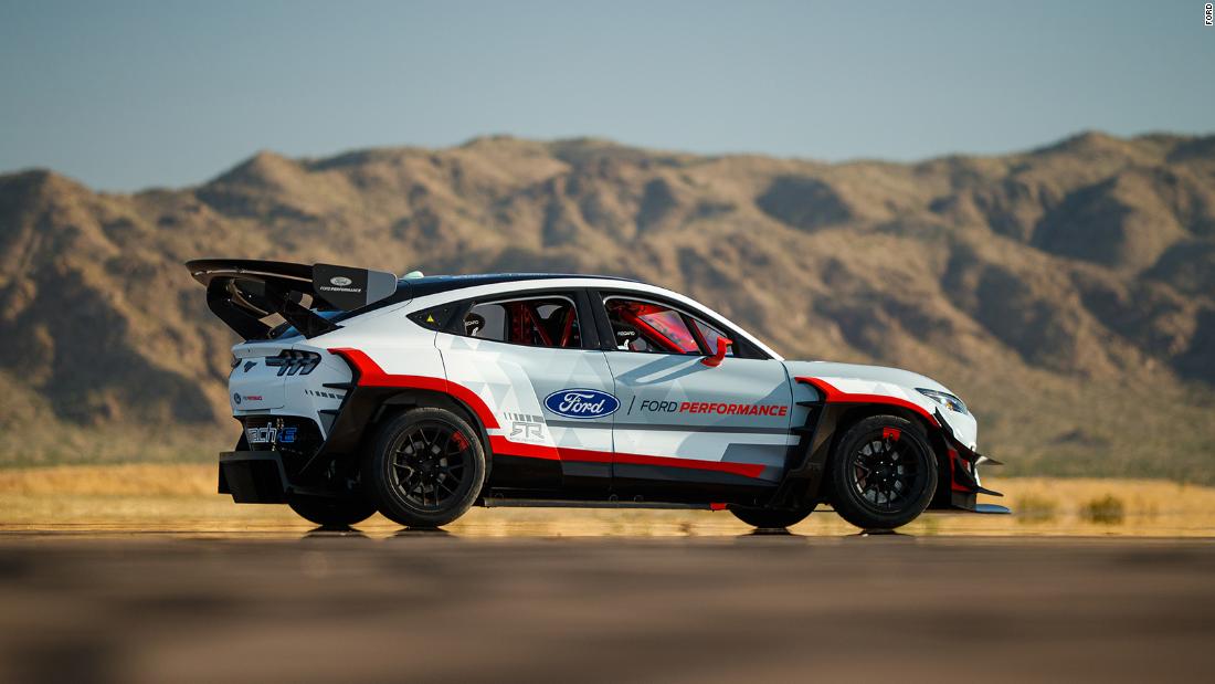 Ford reveals an electric Mustang Mach-E SUV with 1,400 horsepower
