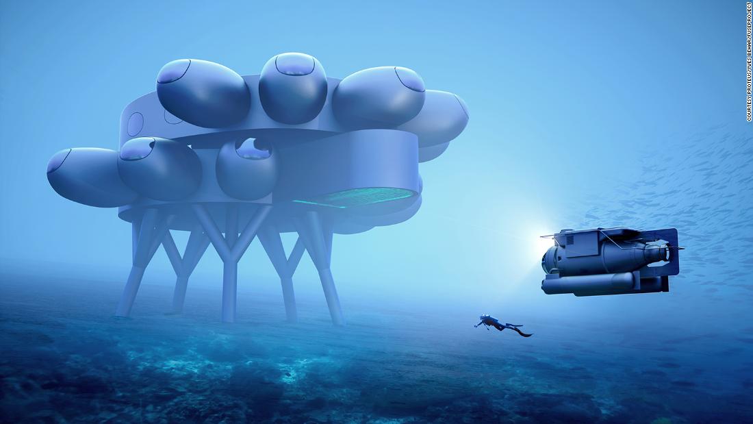 Proteus: Design for a 'space station' in the ocean unveiled