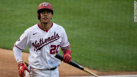 Washington Nationals star tests positive for Covid-19 hours before home opener