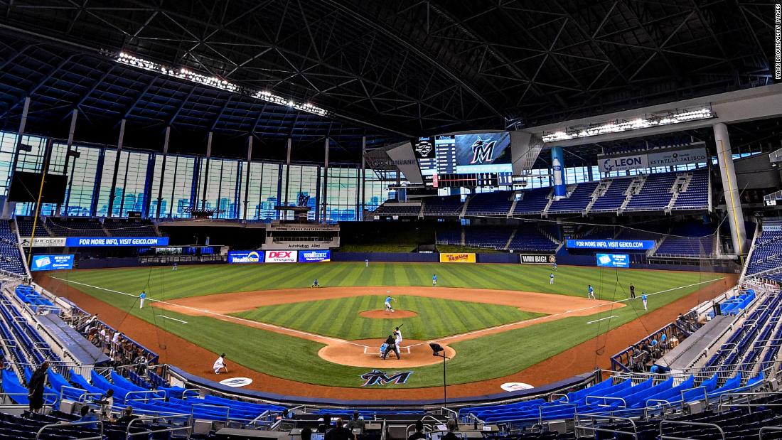 Miami Marlins' coronavirus outbreak pushes MLB to postpone three games